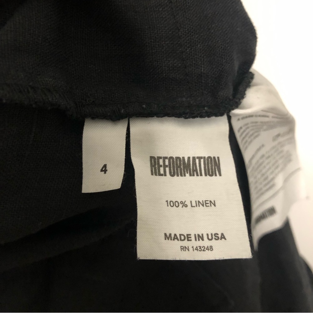 Reformation Flawed Linen Zip Jumpsuit - Picture 14 of 15